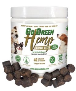 GoGreen Hemp CBD Dog Soft Chew Bites
