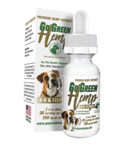 GoGreen Hemp CBD Dog & Cat Oil Drops 250mg