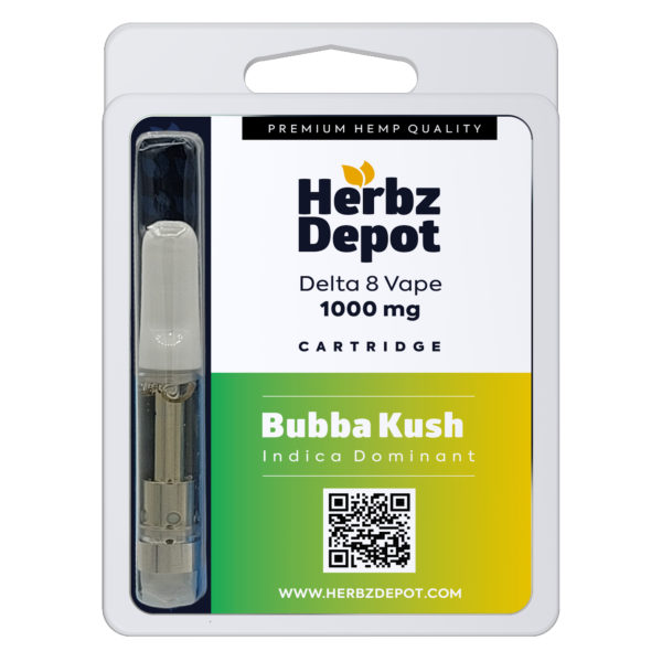 Delta 8 Vape Cartridge “Bubba Kush”