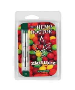 The Hemp Doctor Delta 8 Vape Cartridge “Zkittlez”