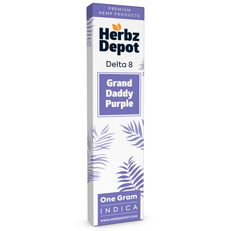 Delta 8 “Grand Daddy Purple” Disposable Vape 1 Gram