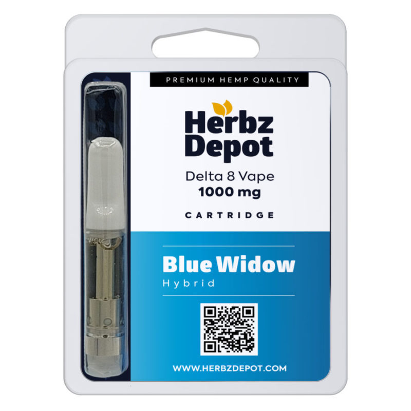 Delta 8 Vape Cartridge “Blue Widow”