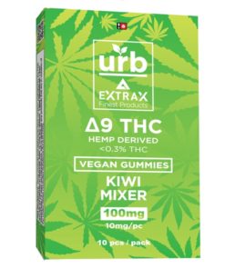 Premium Delta-9 THC Gummies Kiwi Mixer