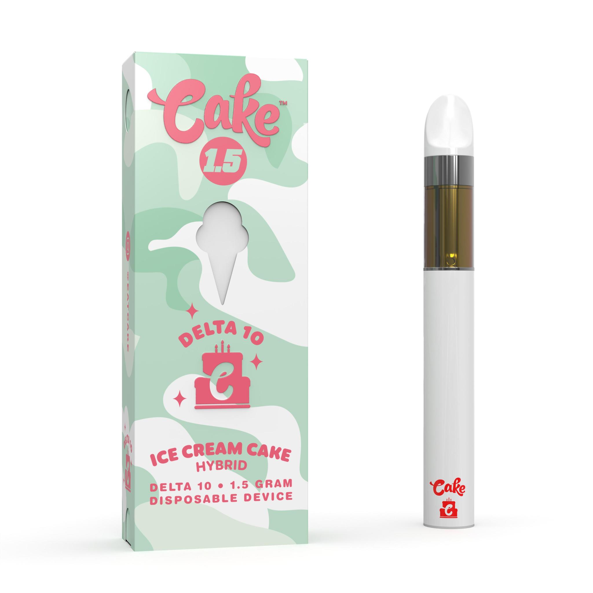 Cake Delta 10 “Ice Cream Cake” Disposable Vape