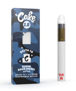 Cake Delta 10 “Super Sour Diesel” Disposable Vape