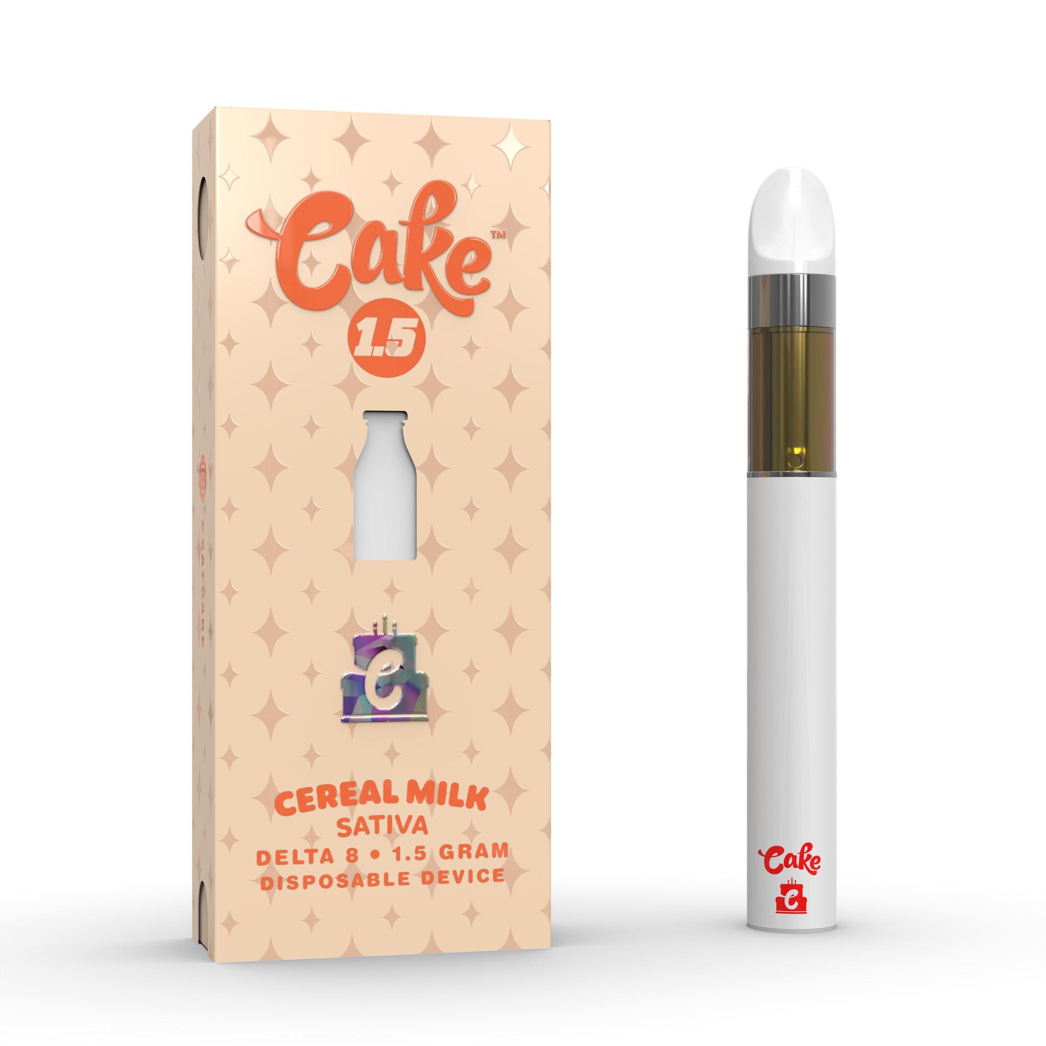 Cake Delta 8 “Cereal Milk” Disposable Vape