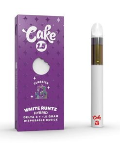 Cake Delta 8 “White Runtz” Disposable Vape