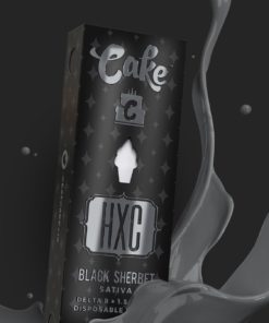 Cake HXC/HHC “Black Sherbet” Disposable Vape