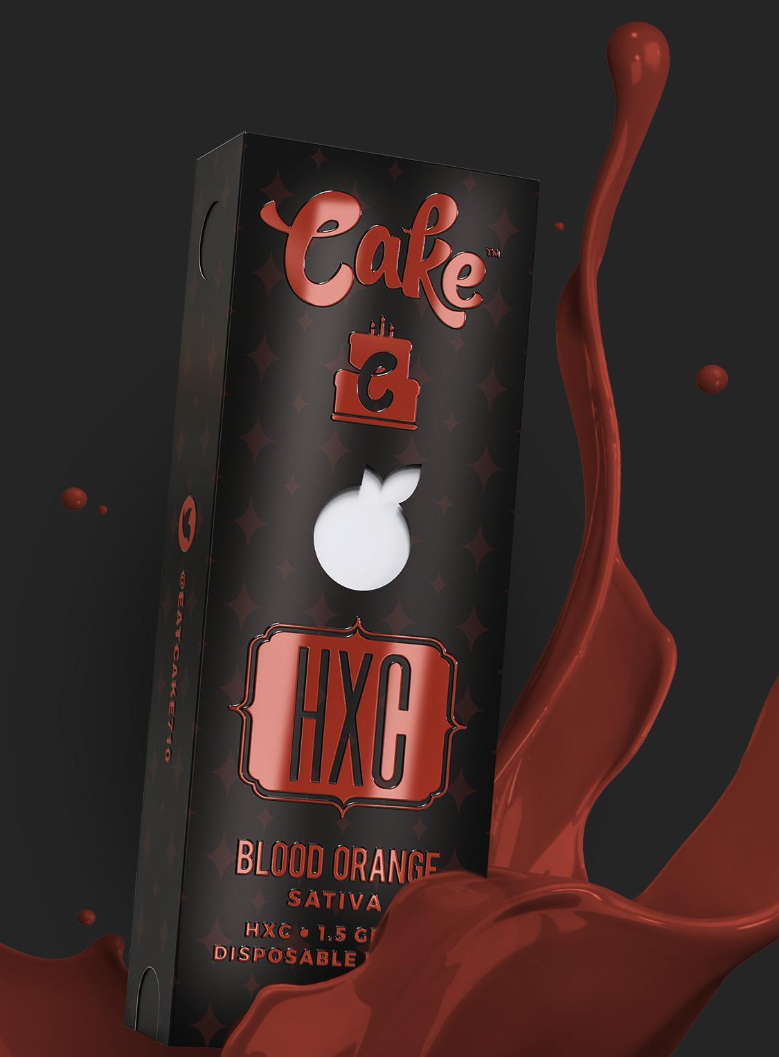 Cake HXC/HHC “Blood Orange” Disposable Vape