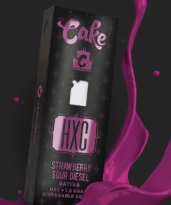 Cake HXC/HHC “Strawberry Sour Diesel” Disposable Vape
