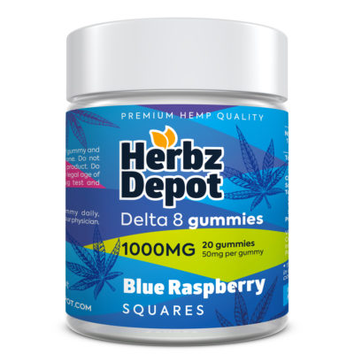 Delta 8 Gummies Blue Raspberry